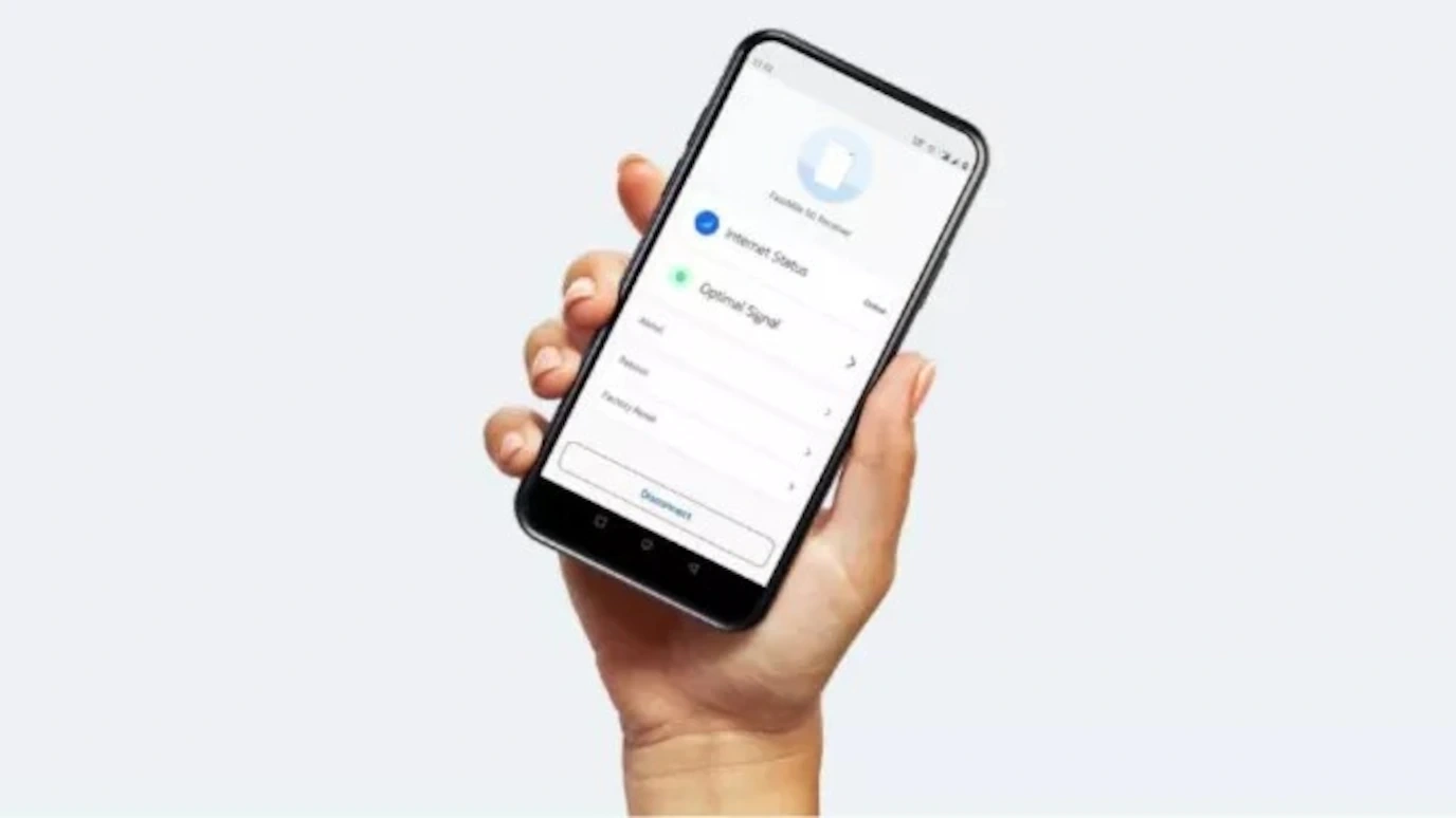Nokia Broadband Installer app guiding installation