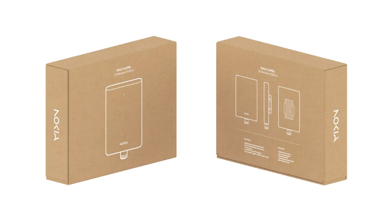 FastMile 5G Receiver 5G16-B sustainable packaging