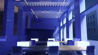 Indoor office space